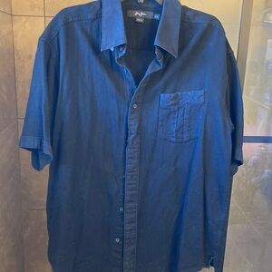 Sean john casual button down shirt. Black